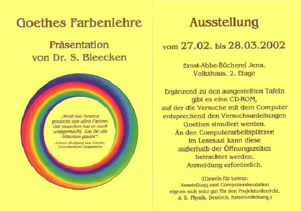 Ausstellungsplakat